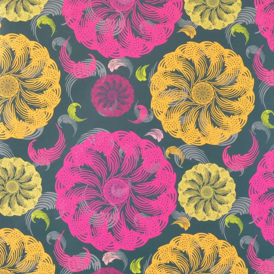 Walter Knabe Floral Bliss Machine Printed Wall Covering