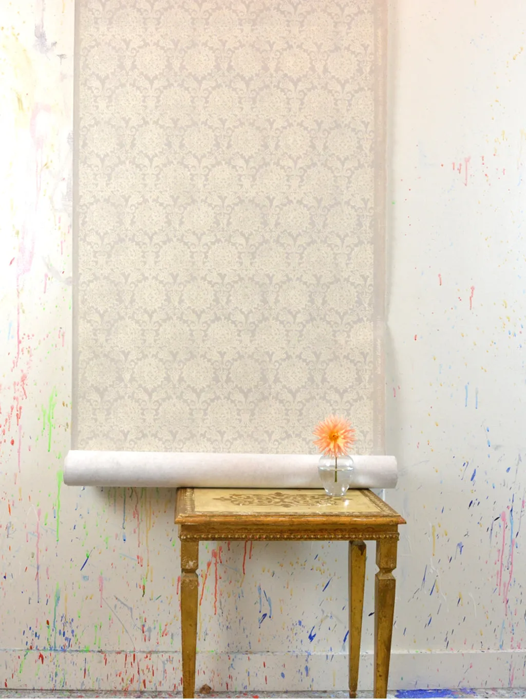 Walter Knabe Rusted Gateway Hand Printed Wall Covering